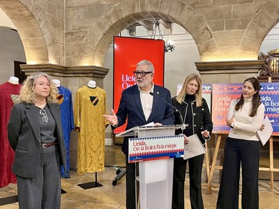 Alcalde Larrosa: “Lleida s’ho mereix. Volem que sigui una gran campanya de Nadal on la ciutat brilli una vegada més”