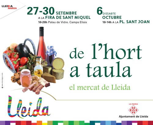 Imatge de la notícia Aquestes #FestesdelaTardor podràs gaudir del Mercat de l'Hort a Taula