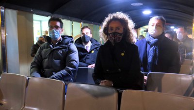 La Paeria i Autobusos de Lleida presenten el Trenet de Nadal