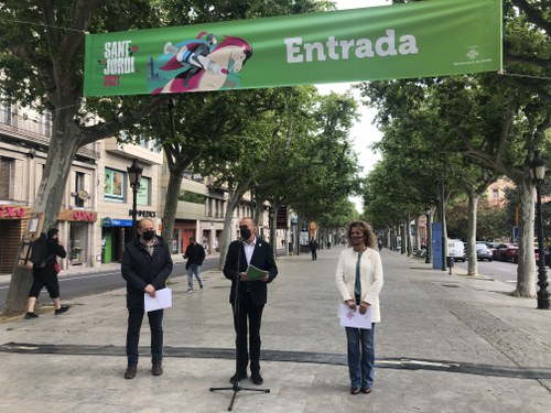 Imatge de la notícia Lleida celebra de nou la Diada de Sant Jordi 